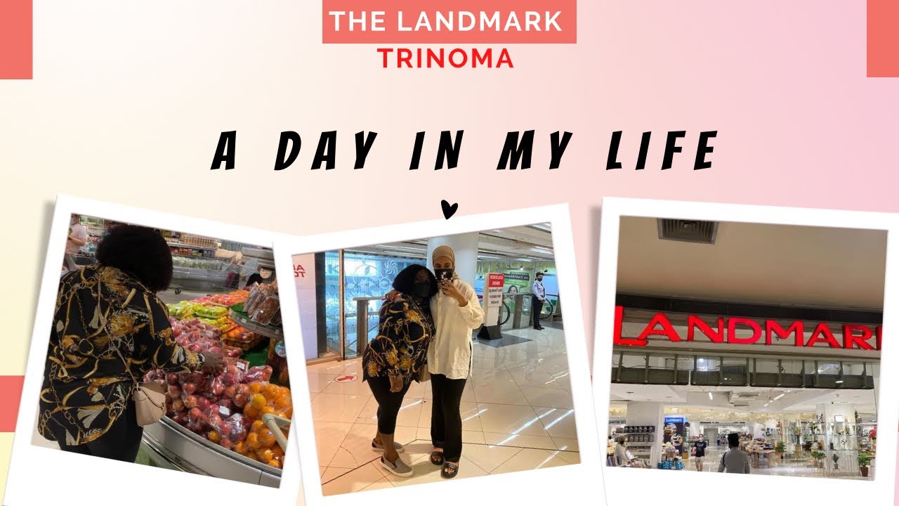 A DAY IN MY LIFE|GROCERY SHOPPING|THE LANDMARK TRINOMA