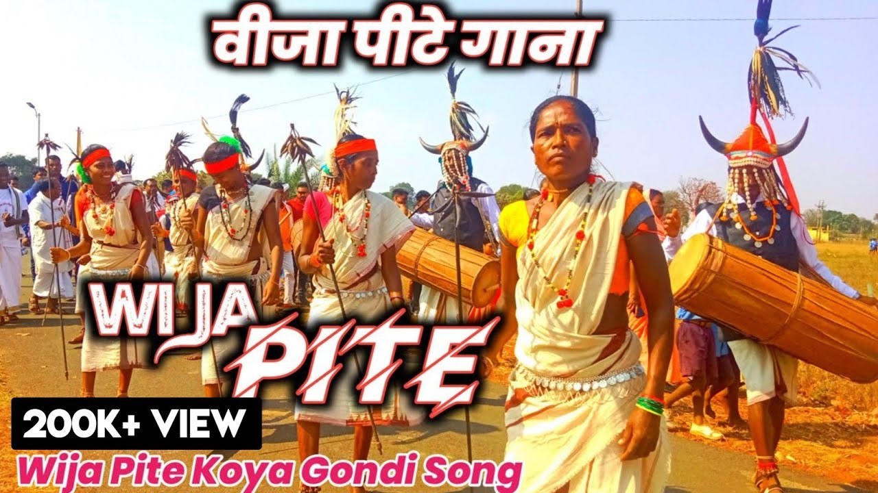 Wija Pite || New Gondi Song || वीजा पीटे || Koya Gondi Song || Gondi Video