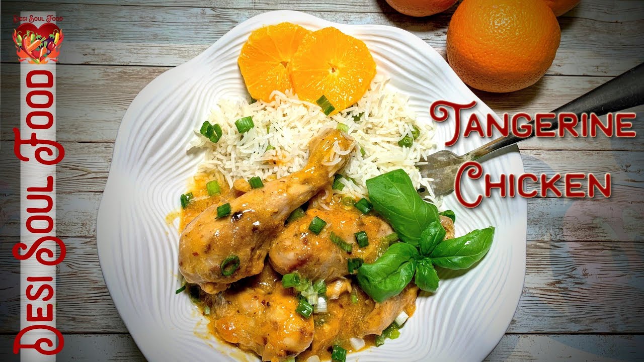 Tangerine Chicken Recipe - How to Make Tangerine Chicken - Unique Orange Chicken Recipe with Tang