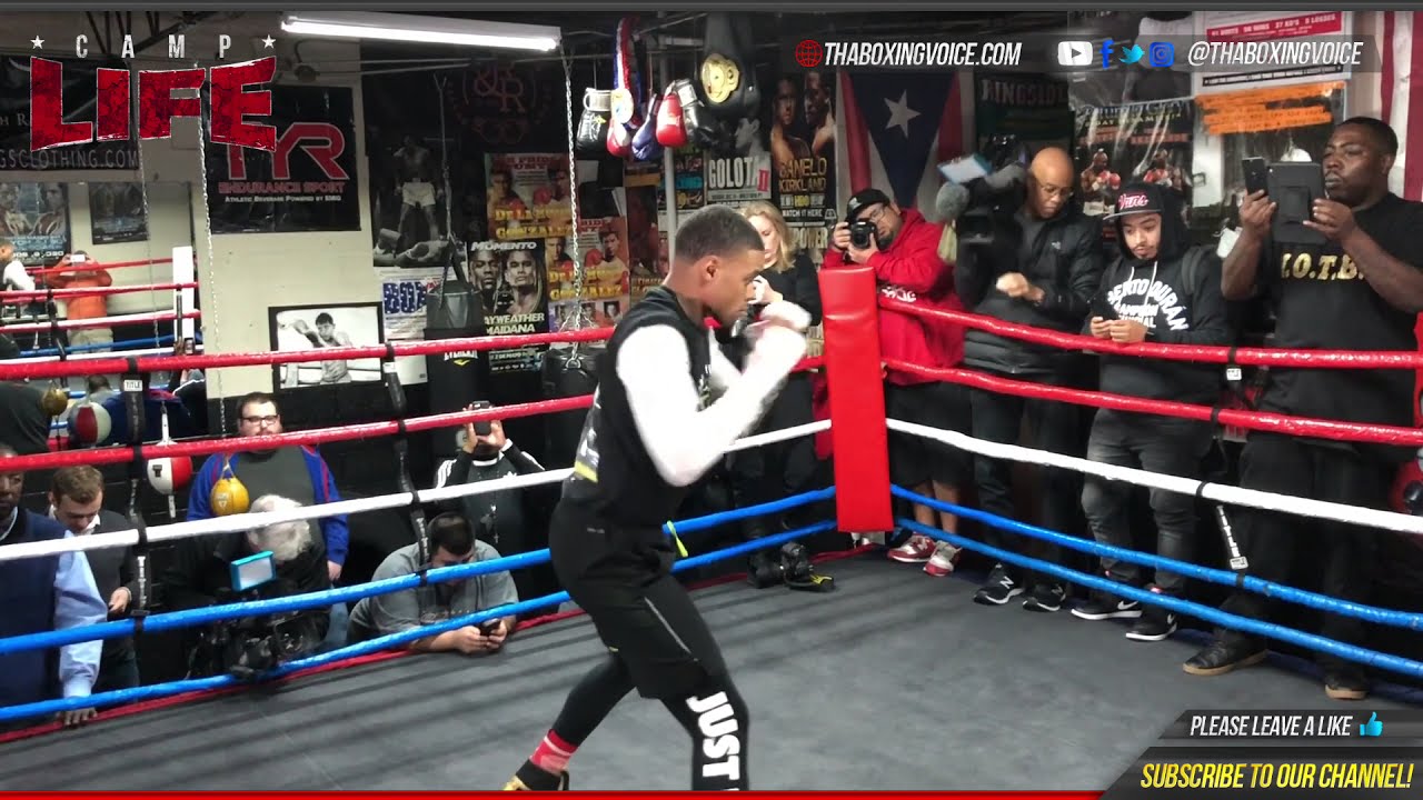 🔴 Camp Life: Errol Spence Jr., in Preparation For Lamont Peterson