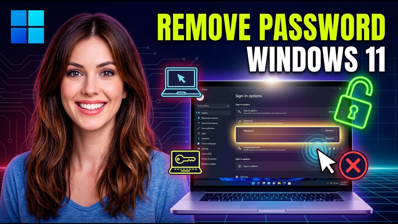 Как удалить пароль из Windows 11 (простое руководство)