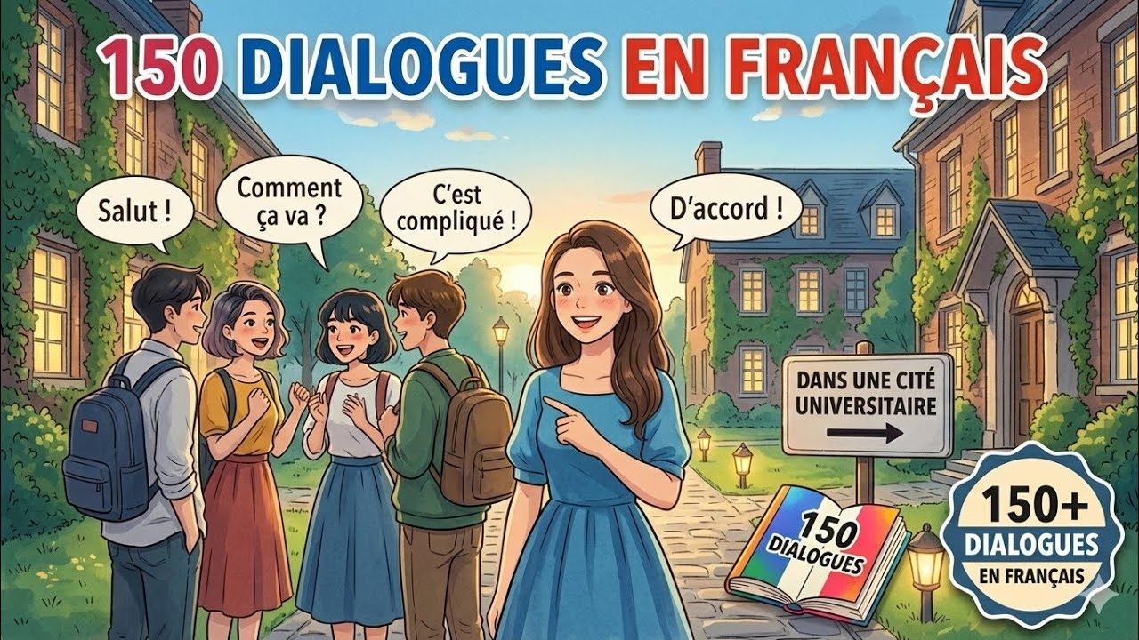 150 dialogues en français