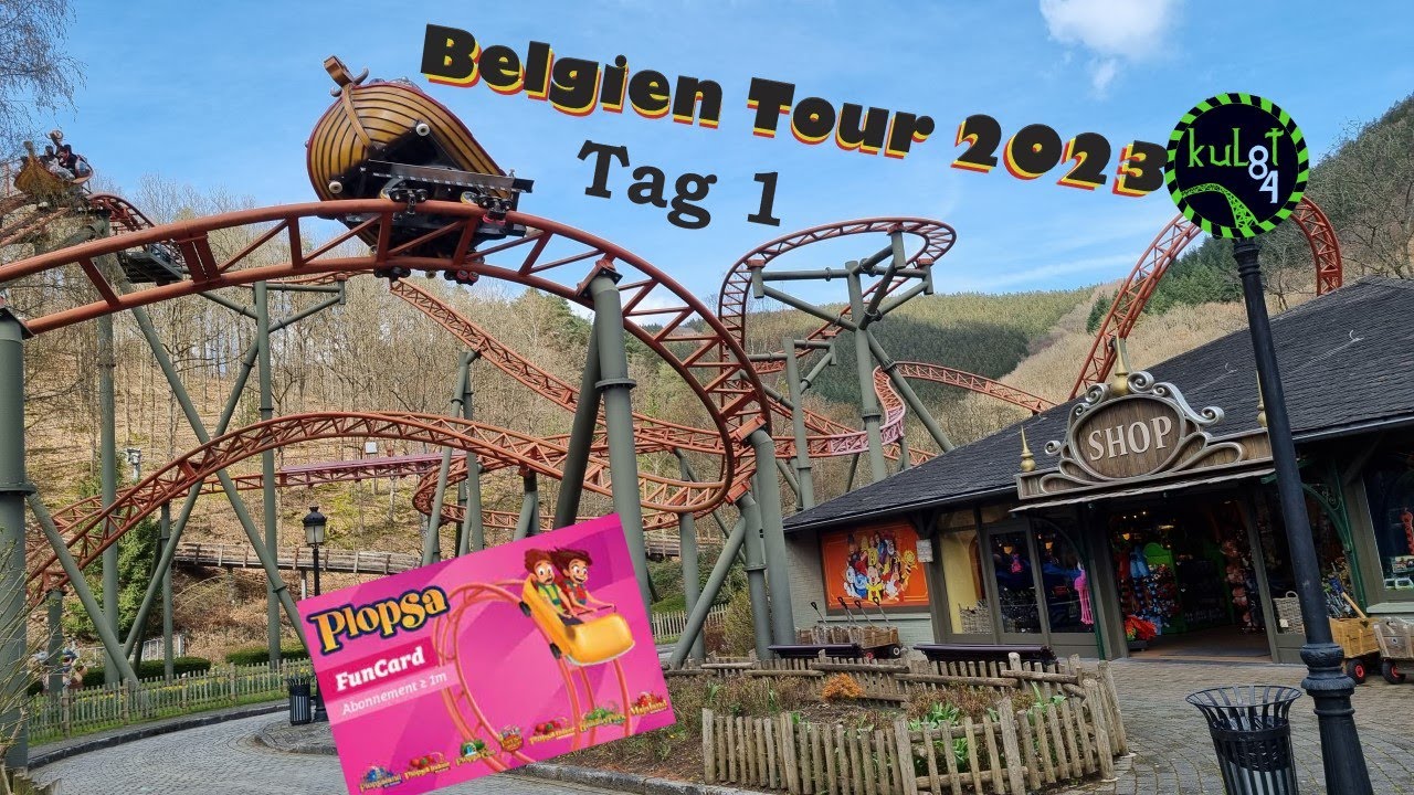 2 Freizeitparks & 1 Kirmes - Start in meine Belgien Tour 2023 | Vlog #1