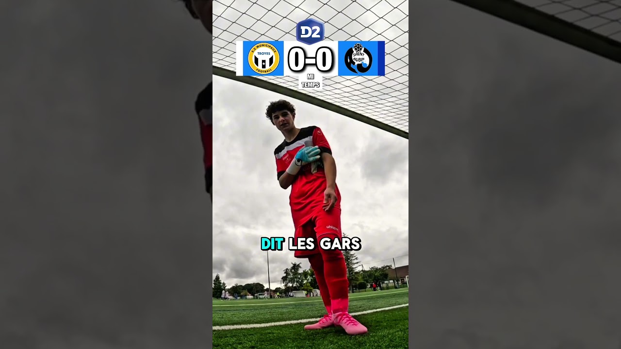 R&eacute;sum&eacute; du match de championnat vsSaint AubinL'erreur forge, l'&eacute;chec enseigne.🧤🦾🔥 #gardien