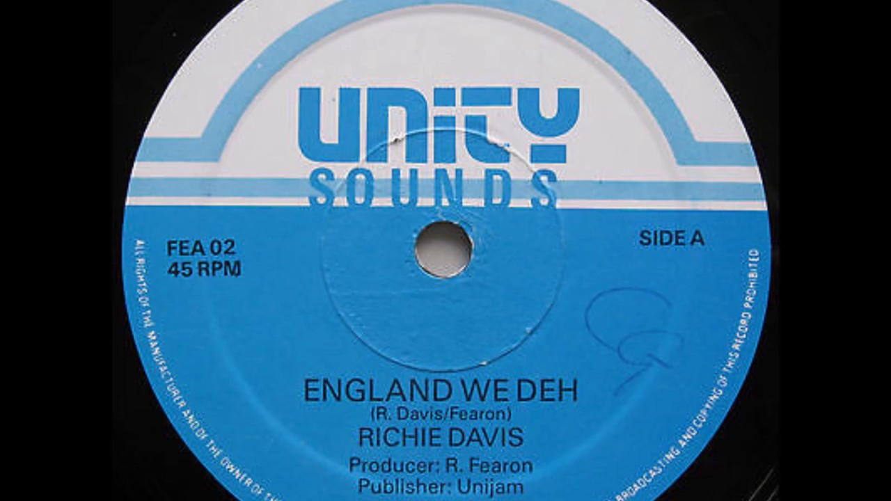 Richie Davis - England We Deh + Dub - 12