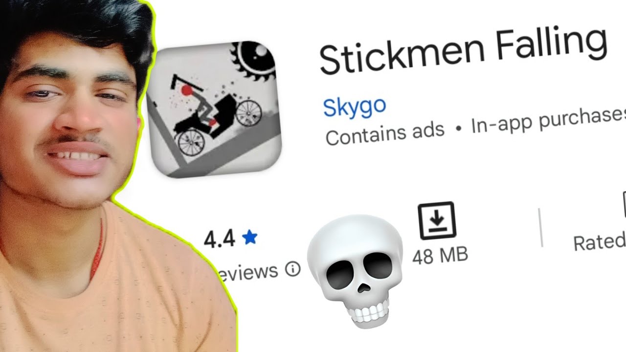 STICKMAN FALLING GAME IS SO FUNNY 🤣