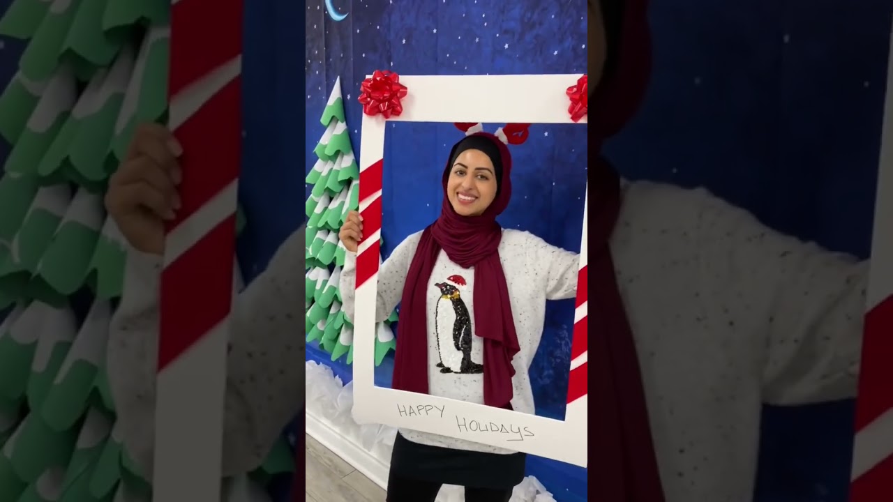 Wait for the end to see the &ldquo;nicest&rdquo; ugly Christmas sweater🎄🎅 #uglysweaters #uglychristmassweater