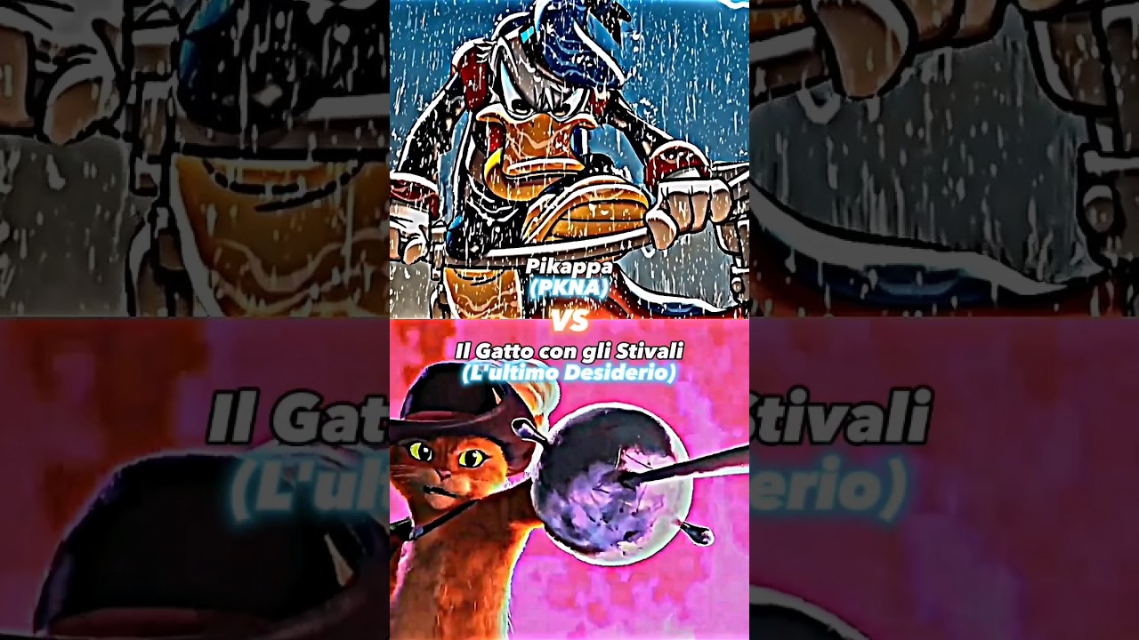 Pikappa VS Il Gatto con gli Stivali
