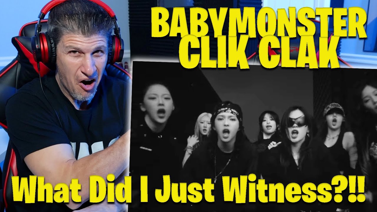 BABYMONSTER - РЕАКЦИЯ НА М/В 'CLIK CLAK'