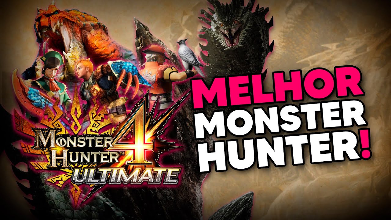 MONSTER HUNTER 4 é o MELHOR jogo da FRANQUIA? Como ele MUDOU toda a franquia?