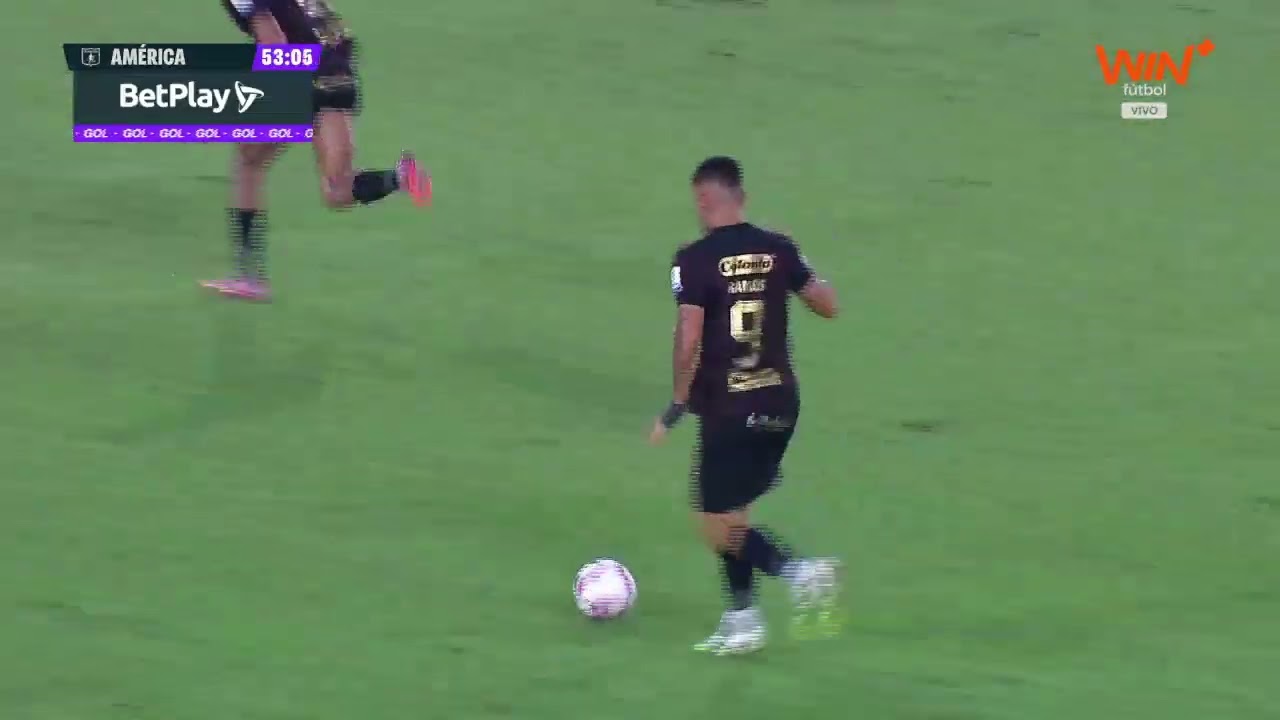 🚀🔥 &iexcl;Golazo de Am&eacute;rica! &iexcl;Zapatazo imparable de Luis Ramos para pasar a ganarle 2-0 a Junior!