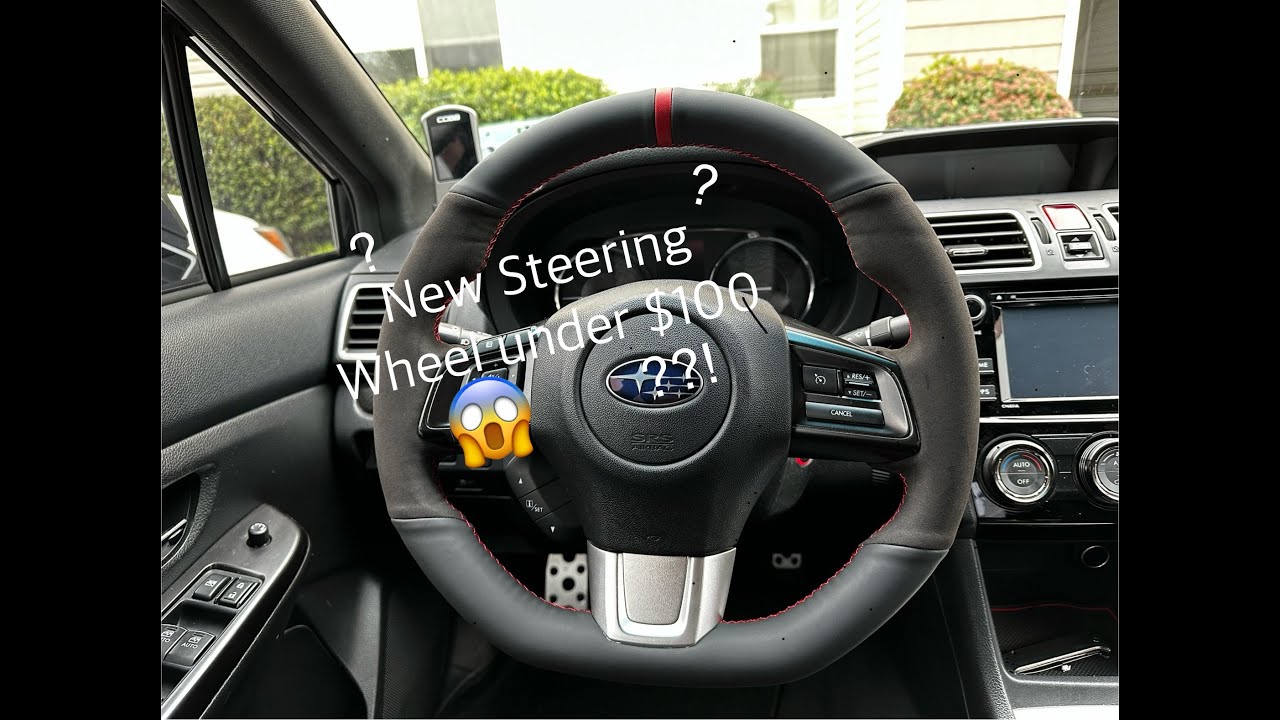 DIY Steering Wheel Cover (East Detailing Kit) WRX