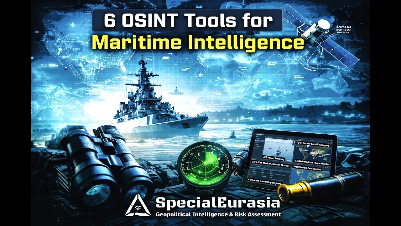 6 OSINT Tools for Maritime Intelligence: Tracking the Global Seas