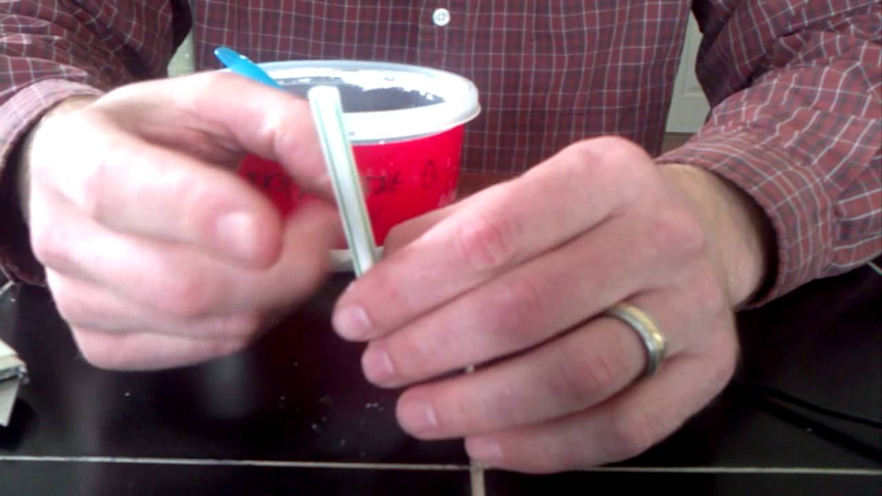 Part 6:  How to Build a High Power Rocket - Straw Ignition Device