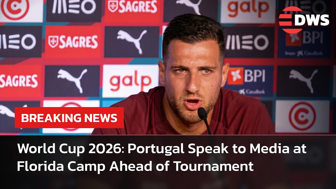 FULL PRESSER: Portugal Team Update from Florida Training Base Before World Cup Matches Begin | AD14