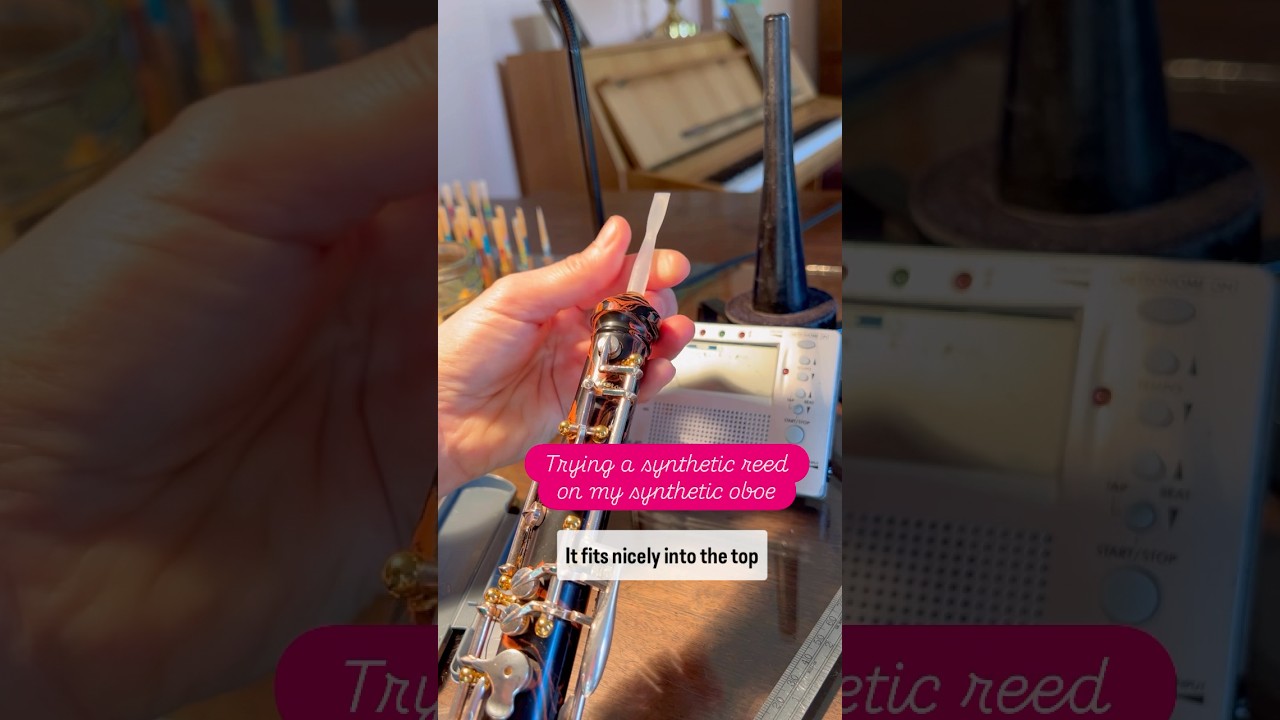 Legere synthetic oboe reed -- medium strength American scrape: how does it play?