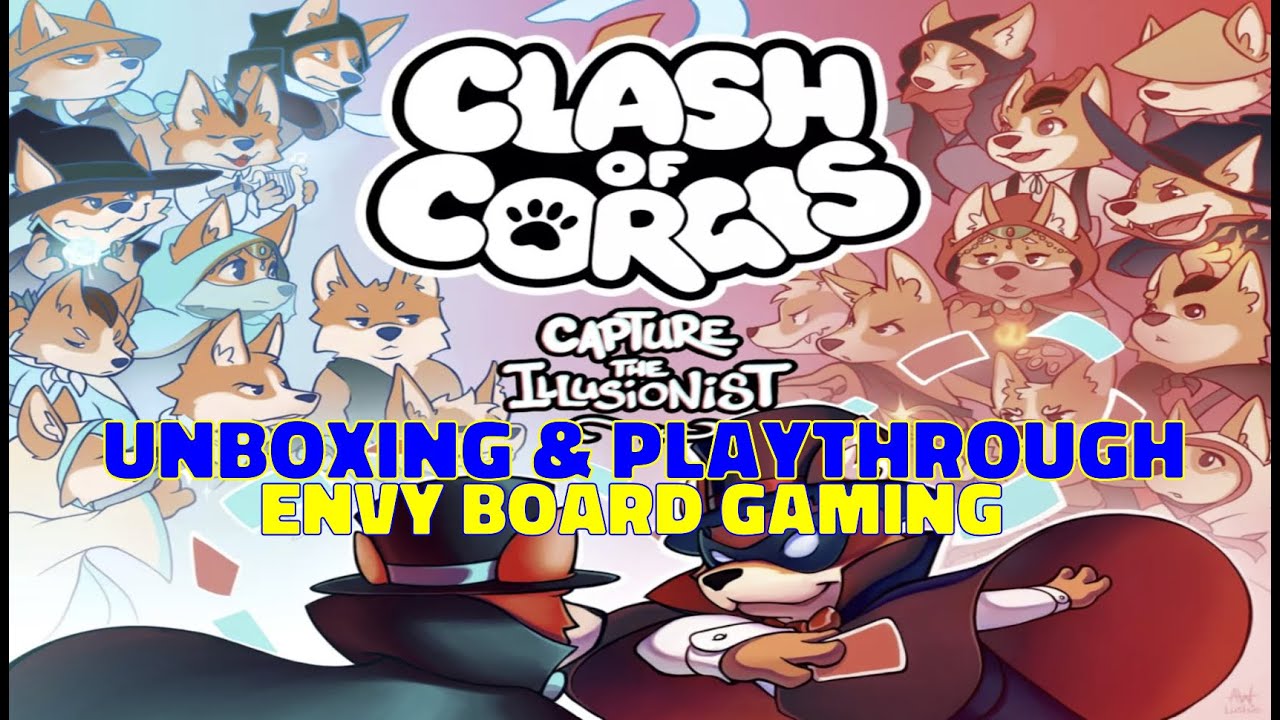 Clash of Corgis Unboxing & Playthrough