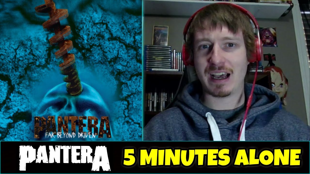 Pantera - 5 Minutes Alone | REACTION