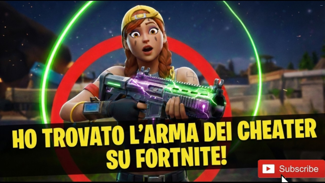 Ho trovato l'arma dei CHEATER su FORTNITE!