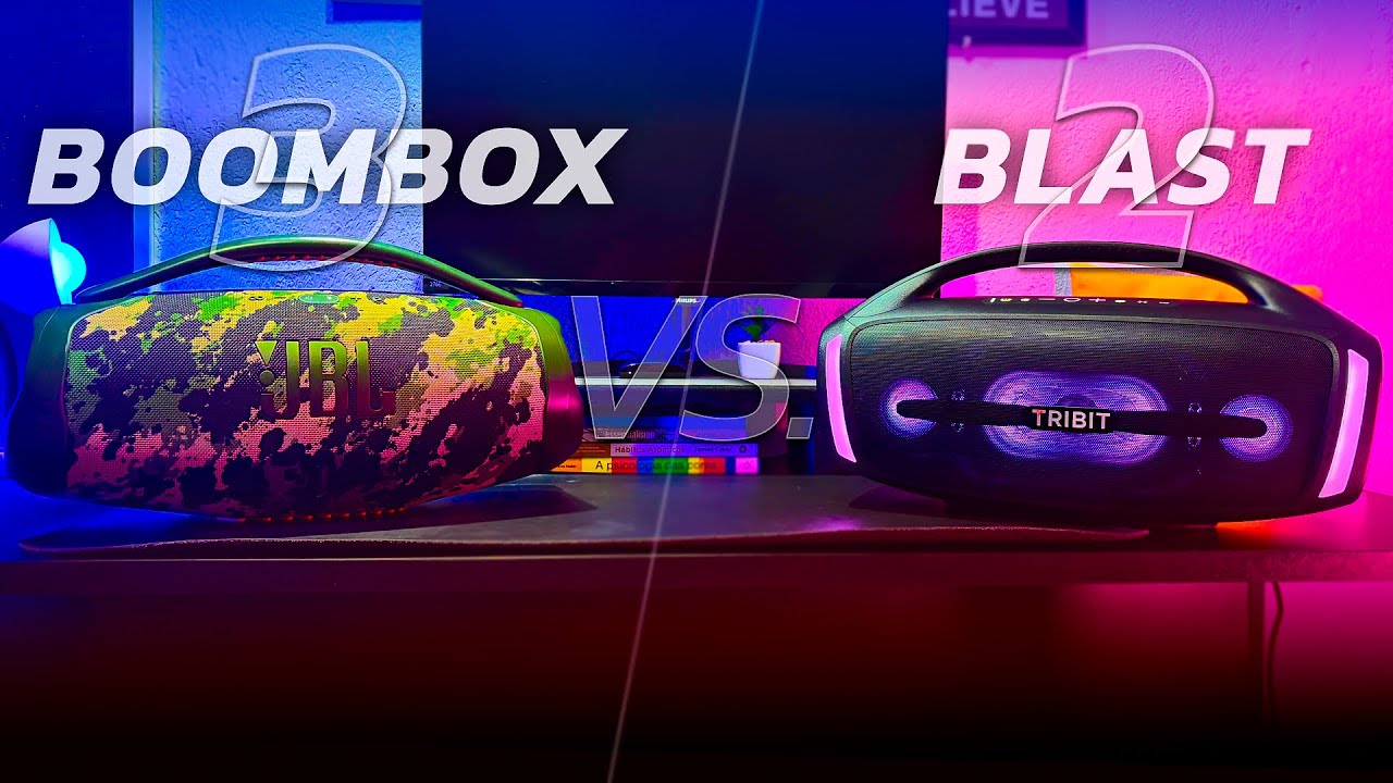 O novo SEMPRE VEM! JBL Boombox 3 (EQUALIZADA) vs Tribit Stormbox Blast 2 (EQUALIZADA) - Comparativo
