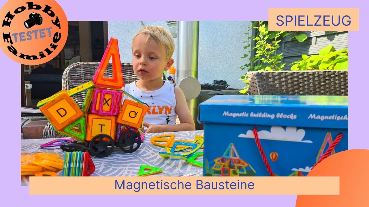 Crenova Magnet-Bausteine | Spielzeugtest | Hobbyfamilie