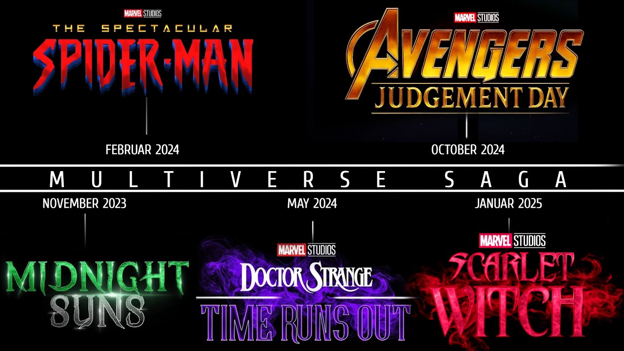 Je R&Eacute;&Eacute;CRIS le MCU: SAGA du MULTIVERS PHASE 5