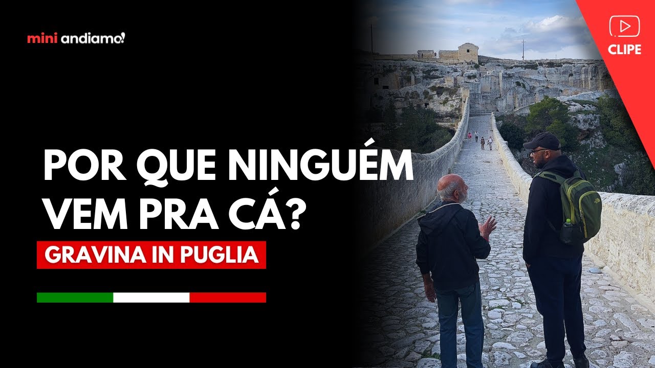 Não é só Matera, Gravina também é um espetáculo! | Mini Andiamo!