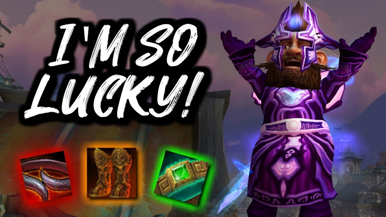 INSANE LUCK! - WoW BFA 8.2.5 Reset Day Loot #13