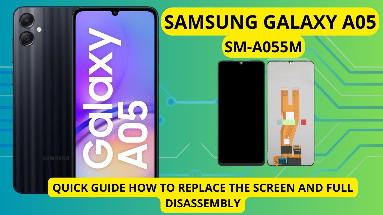 ✅Samsung Galaxy A05/A05s SM-A055m Replacement Screen Full Disaseebly