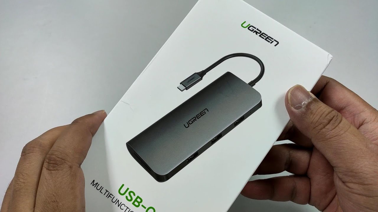 Unboxing Ugreen USB-C multifunction adapter for multi purpose use | android and ios testing