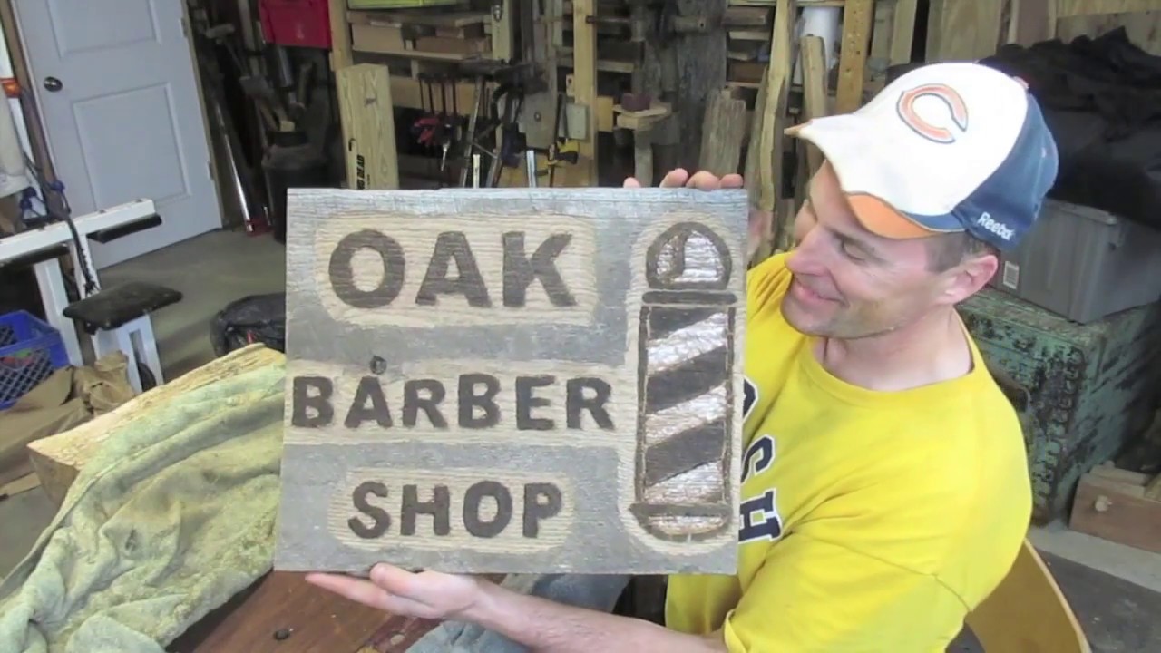 How To Make A Rustic Wooden Sign