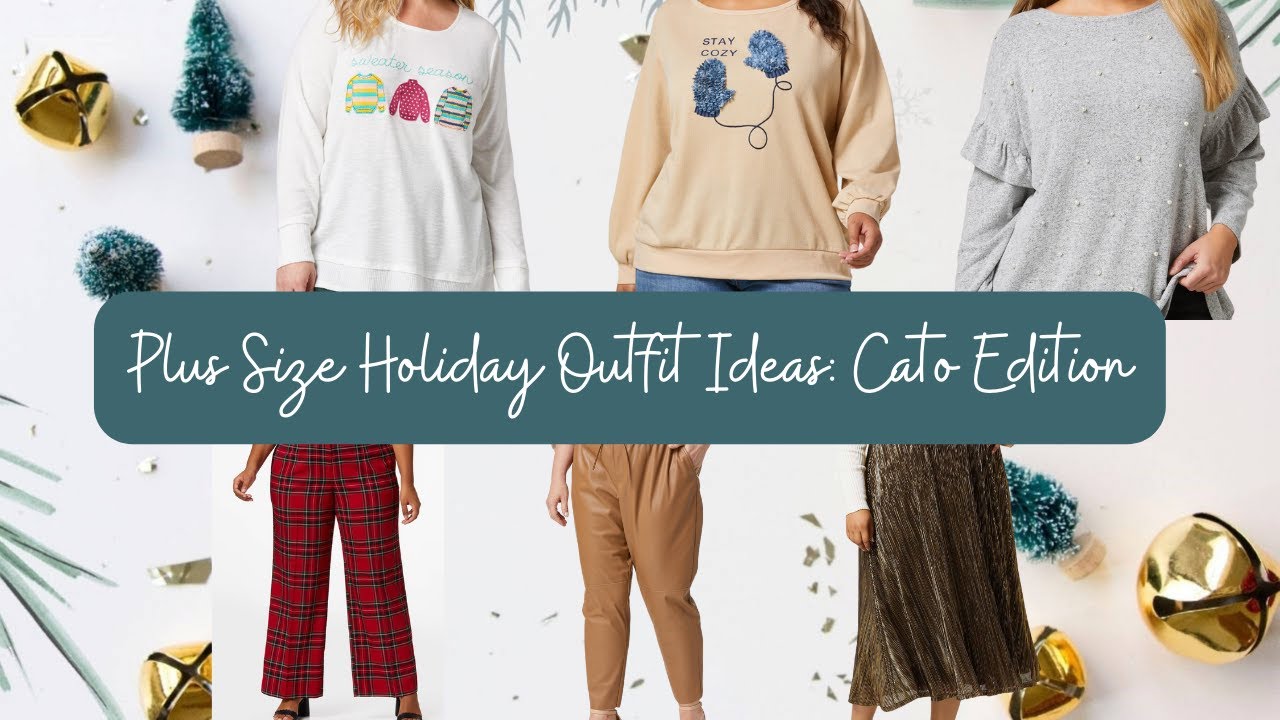All the Festive Vibes at Cato! Plus Size Shopping & In the Fitting Room ❄️