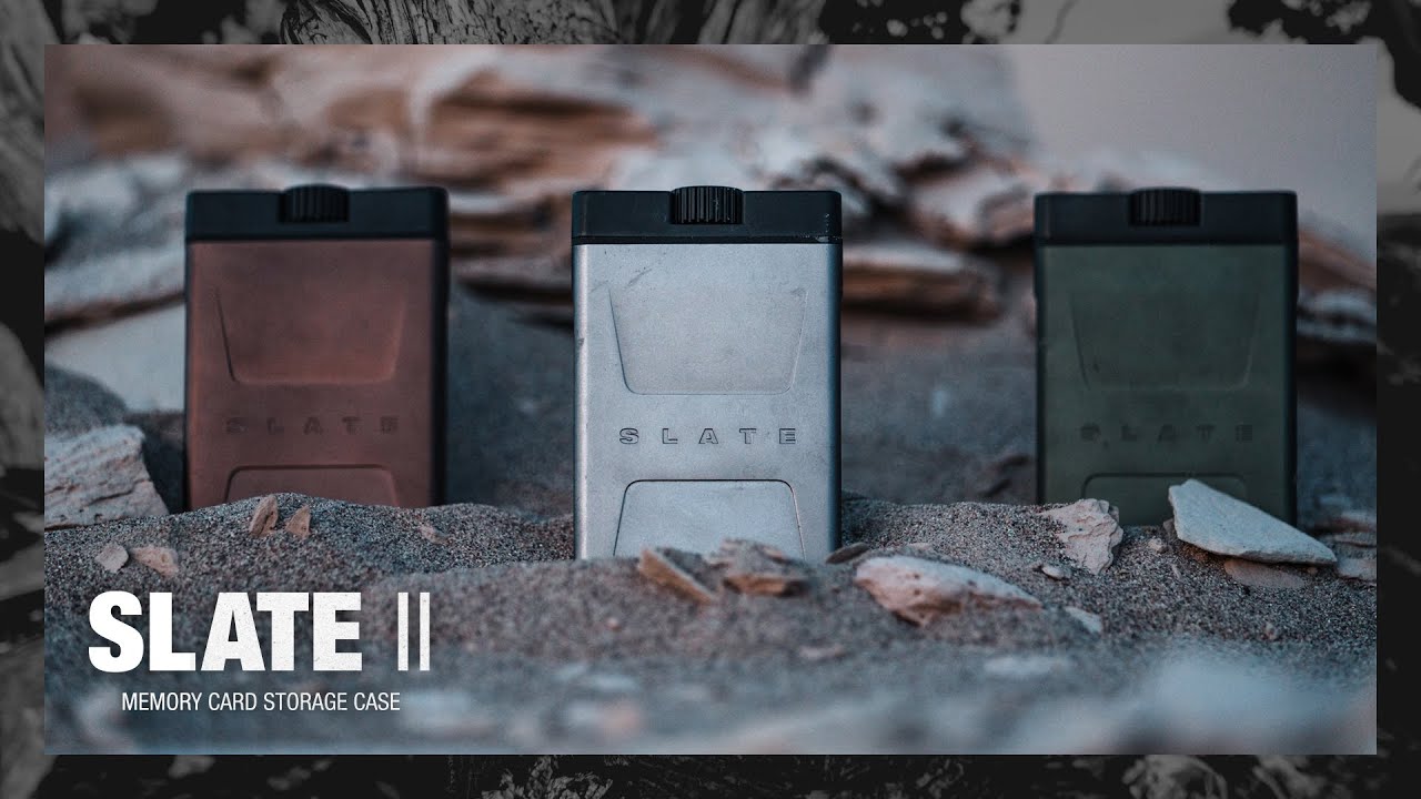 PolarPro Slate II Memory Card Case - Formatted for Adventure
