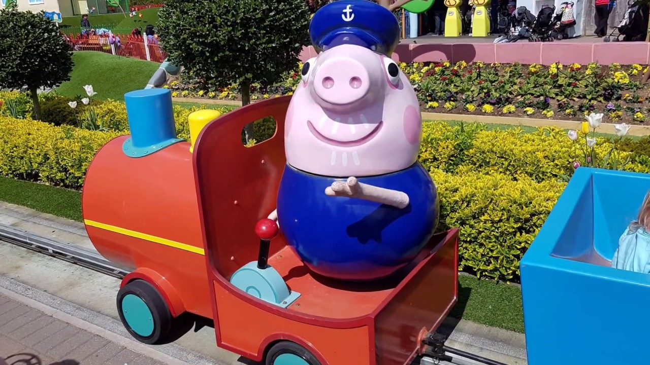 Peppa Pig World at Paulton's Park, Hampshire, U.K. 22 April 2017