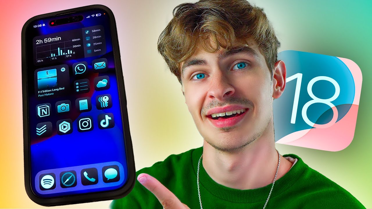 Les R&eacute;glages INDISPENSABLES &agrave; Activer sur iOS 18 (personnalisation)