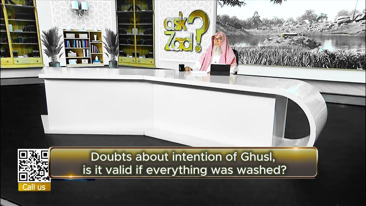 Doubts about intention of Ghusl, is it valid if everything was washed? assimalhakeem JAL