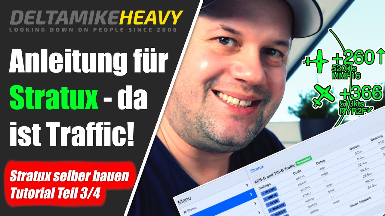 STRATUX Anleitung Teil 3/4 - wir sehen TRAFFIC!