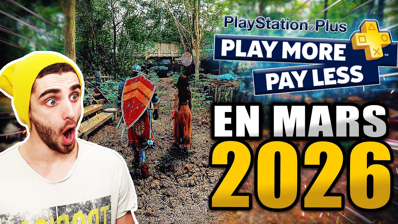Les JEUX GRATUITS Du PS+ de MARS 2026 🔥Encore 4 JEUX OFFERTS (Incroyable) !! PS5