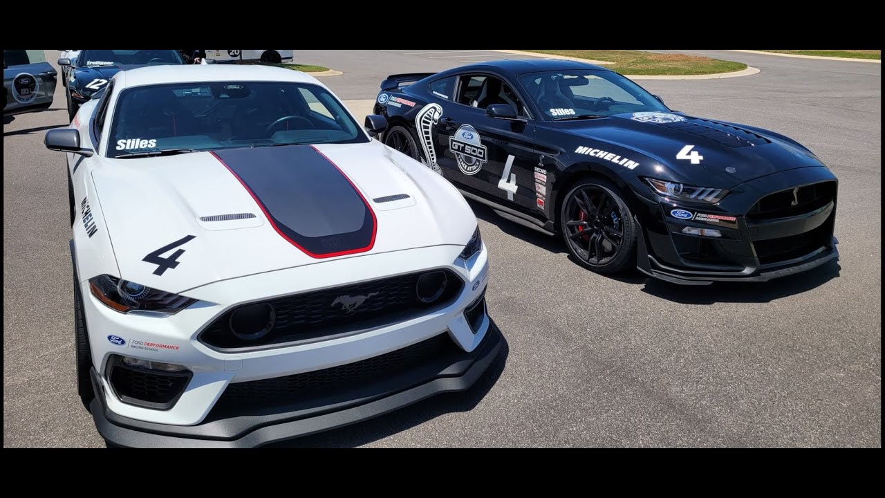 2020 GT 500 and 2021 Mach 1 Track attack School car walk around.