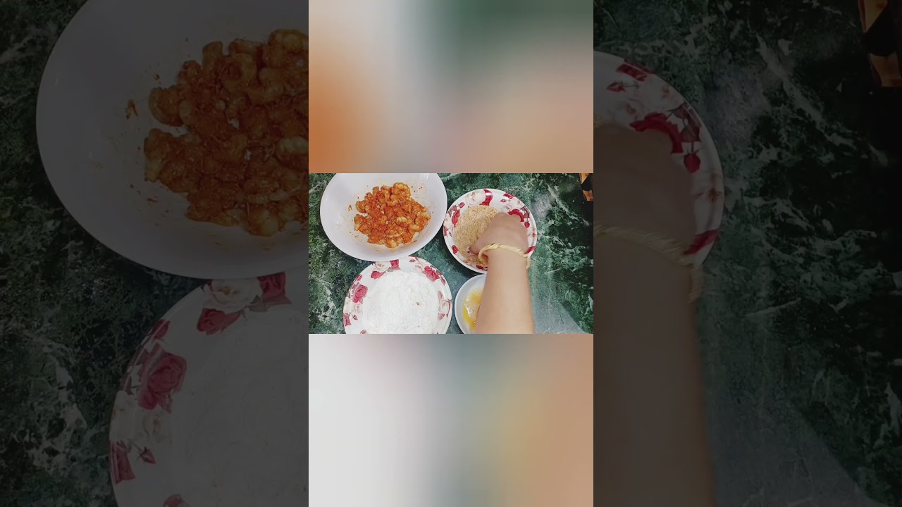 Crispy Prawns fry #short #viralshorts #cookingvideo #Sanjida Rozy kitchen