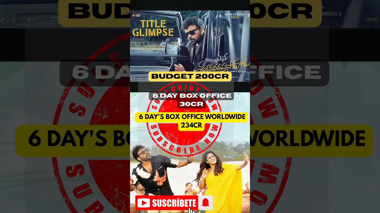 Mana Shankara Vara Prasad Garu movie day 6th box office collection 