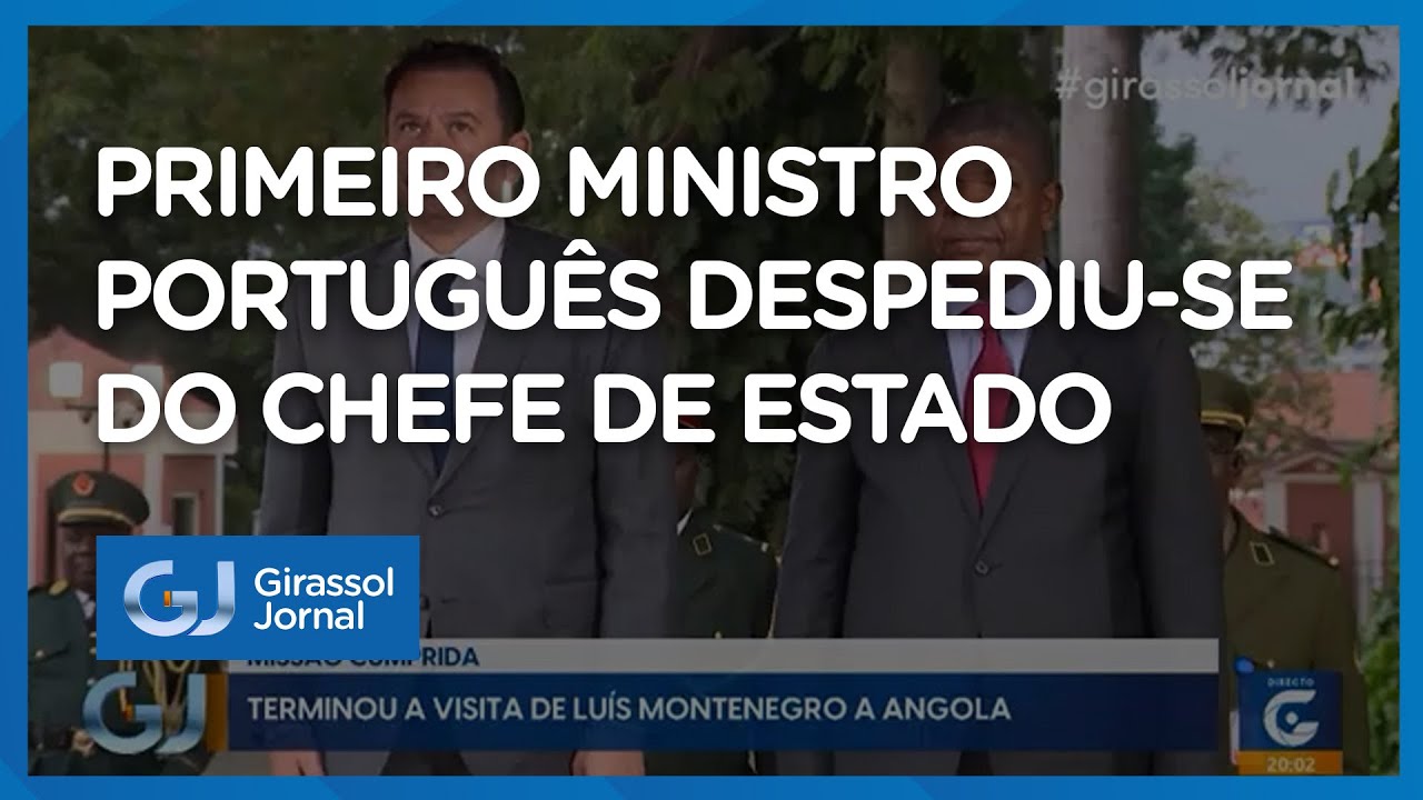 Terminou a visita de Luís Montenegro a Angola – Girassol Jornal