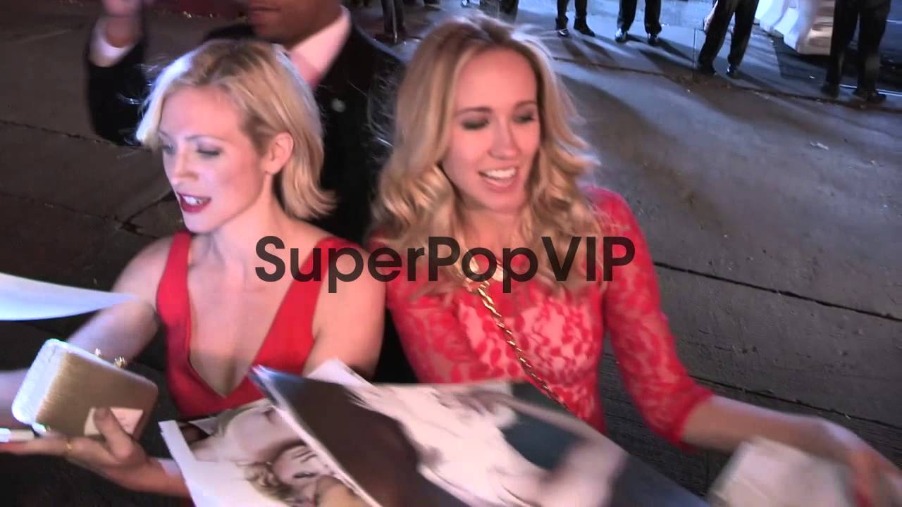 Brittany Snow greets fans at the 2012 GQ Men Of The Year ...