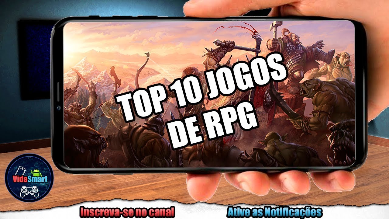 TOP 10 Jogos de RPG