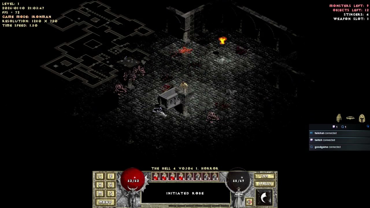 Diablo: The Hell 4 НОВИЧОК В ТХ4! (beastmaster 1-4)