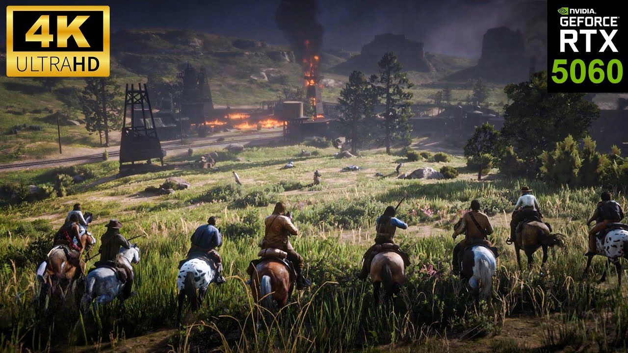 RED DEAD REDEMPTION 2–RTX 5060 Graphics & Ryzen 7 7700! Ray Tracing & DLSS 4 In Ultra Max Settings!