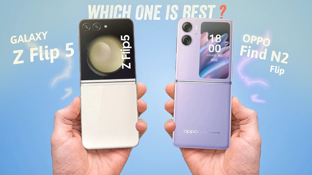 Samsung Z Flip 5 Vs OPPO Find N2 Flip