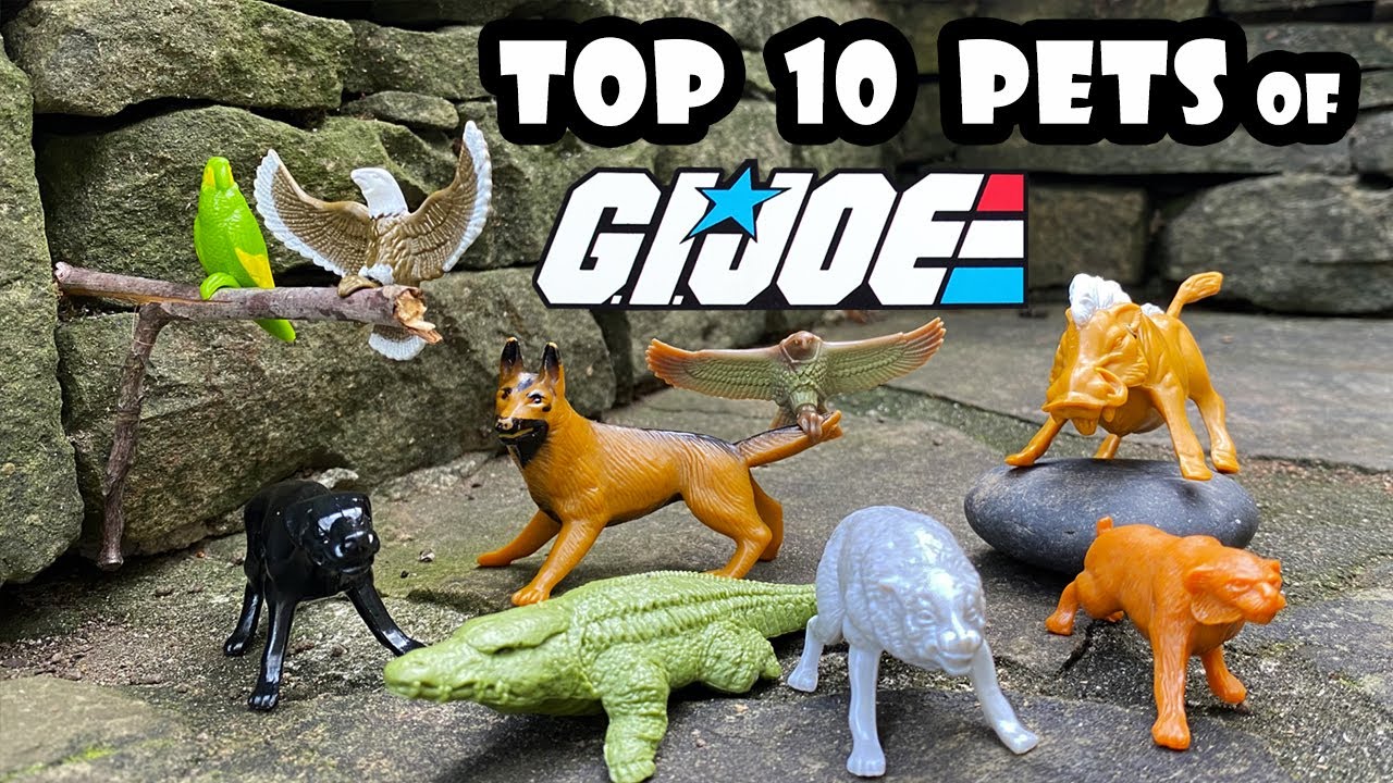 Top 10 GI Joe Pets / Animals