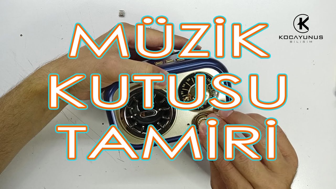 Müzik Kutusu Şarj Soketi Değişimi