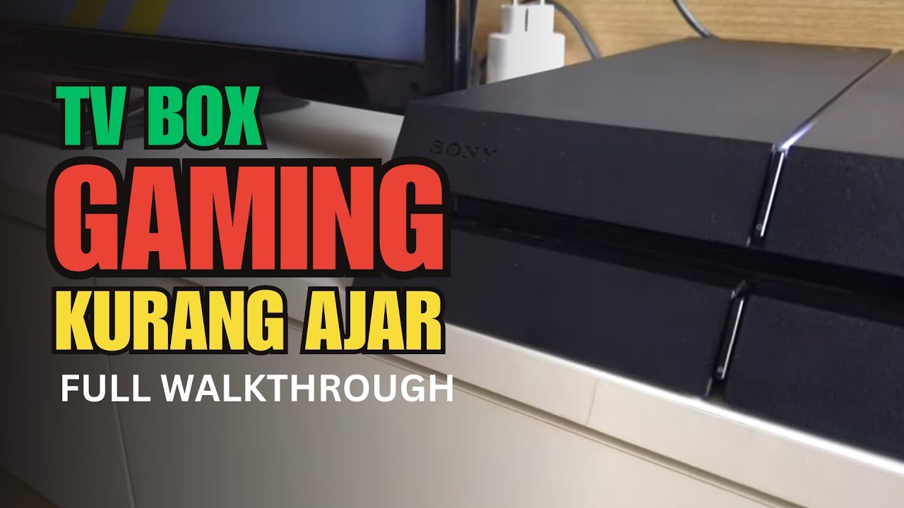 The Real TV Box Gaming! Review PS4 Murah 2 JUTA - Pilih PS4 HEN atau ORI?